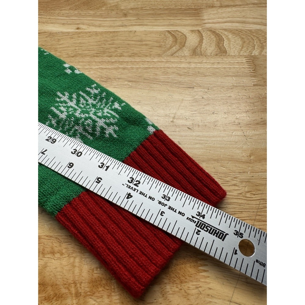 MERRY GRINCHMAS Ugly Christmas Crew Neck Sweater Size M The Grinch Green - Picture 6 of 7